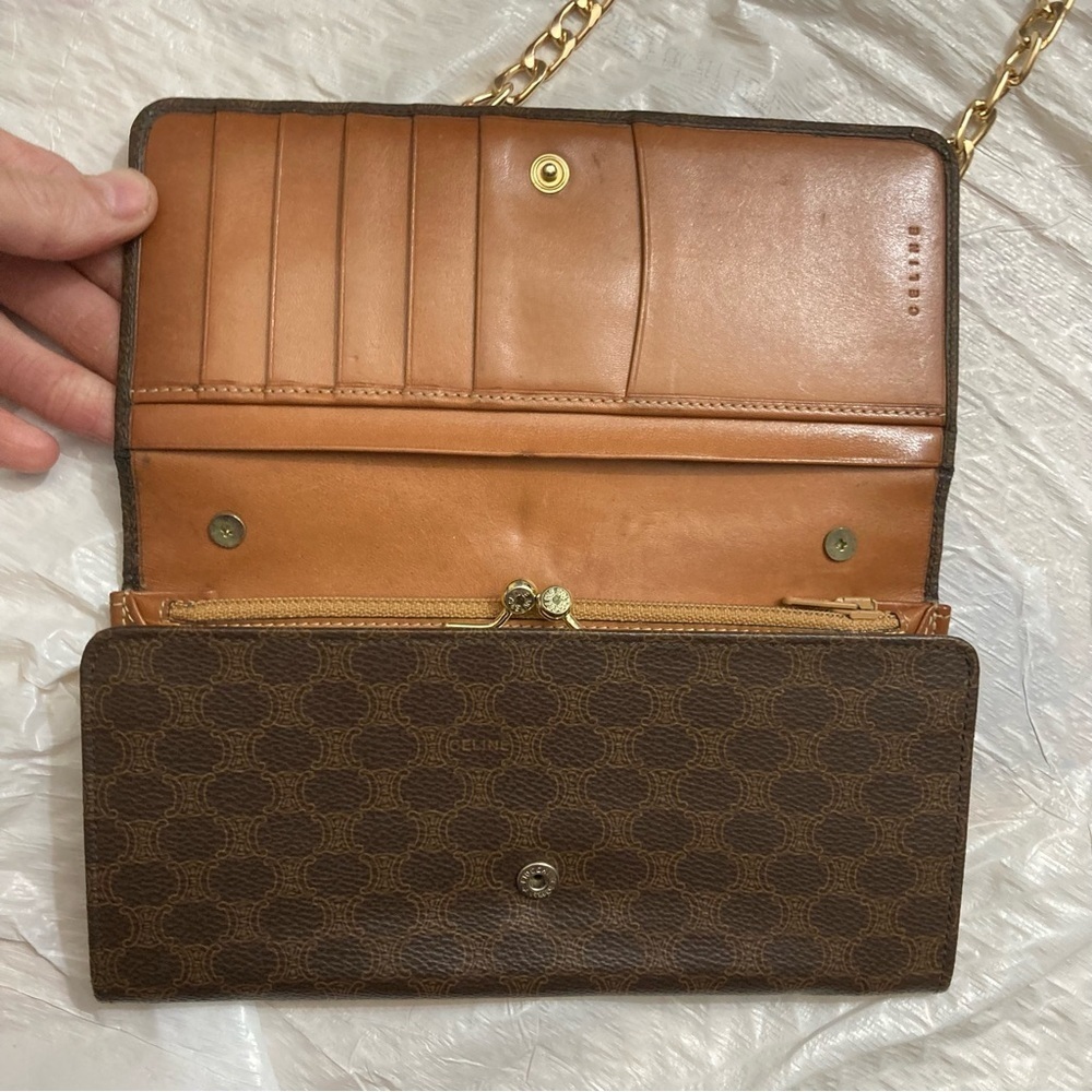 Celine authentic wallet crossbody bag - Picture 5 of 14